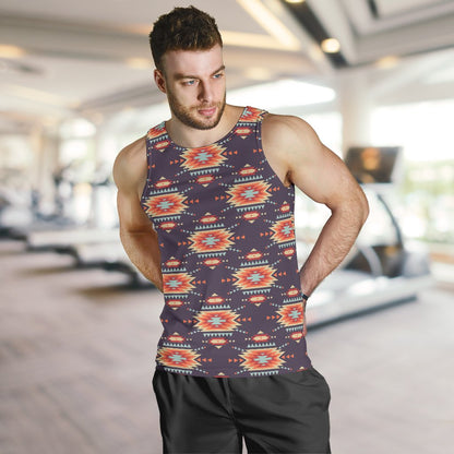 Tribal indians Aztec Men Tank Top