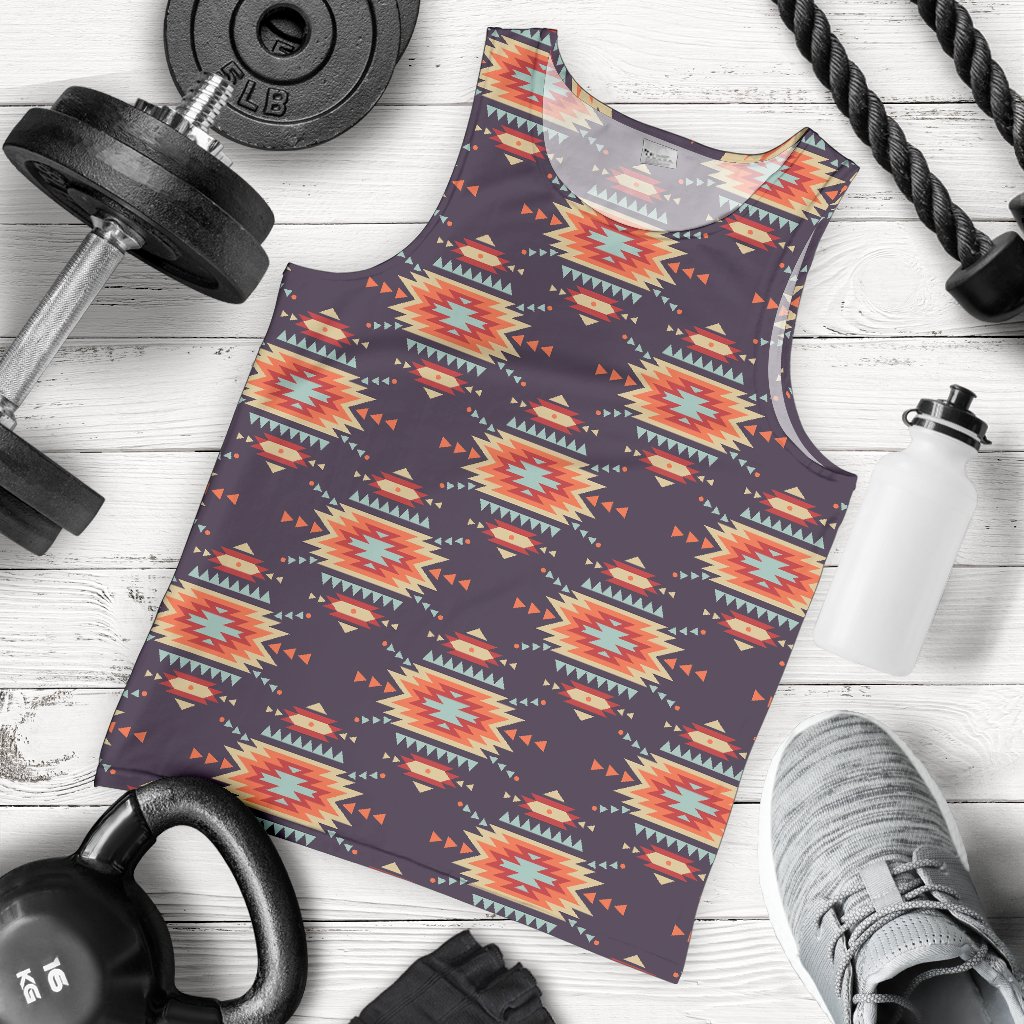 Tribal indians Aztec Men Tank Top