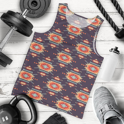 Tribal indians Aztec Men Tank Top