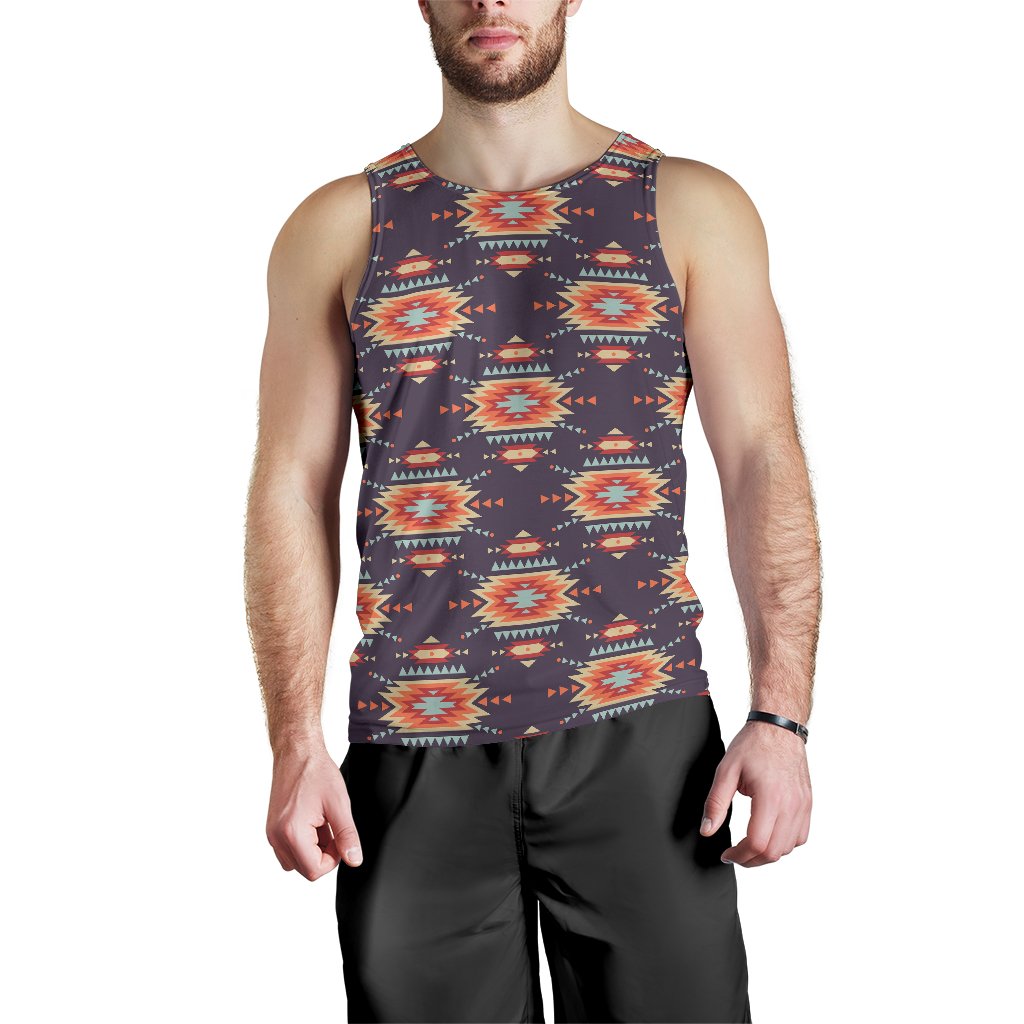 Tribal indians Aztec Men Tank Top