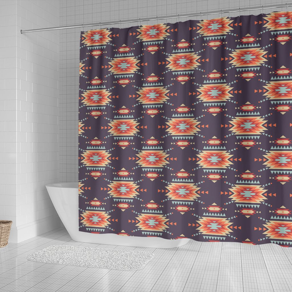 Tribal Indians Aztec Shower Curtain