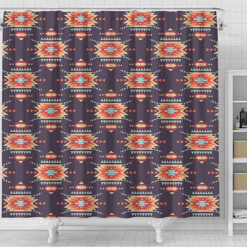 Tribal Indians Aztec Shower Curtain