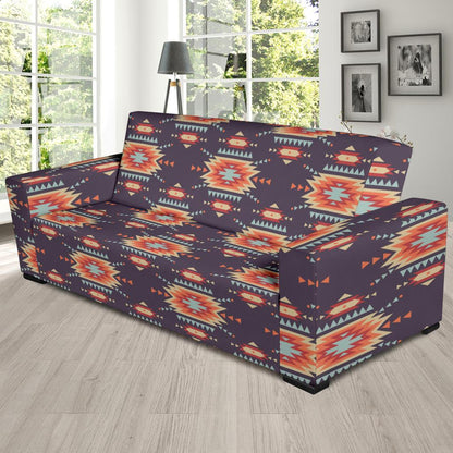 Tribal indians Aztec Sofa Slipcover-JORJUNE.COM