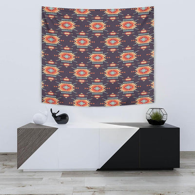 Tribal indians Aztec Tapestry