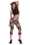 Tribal Indians Aztec Women Capris