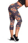 Tribal Indians Aztec Women Capris