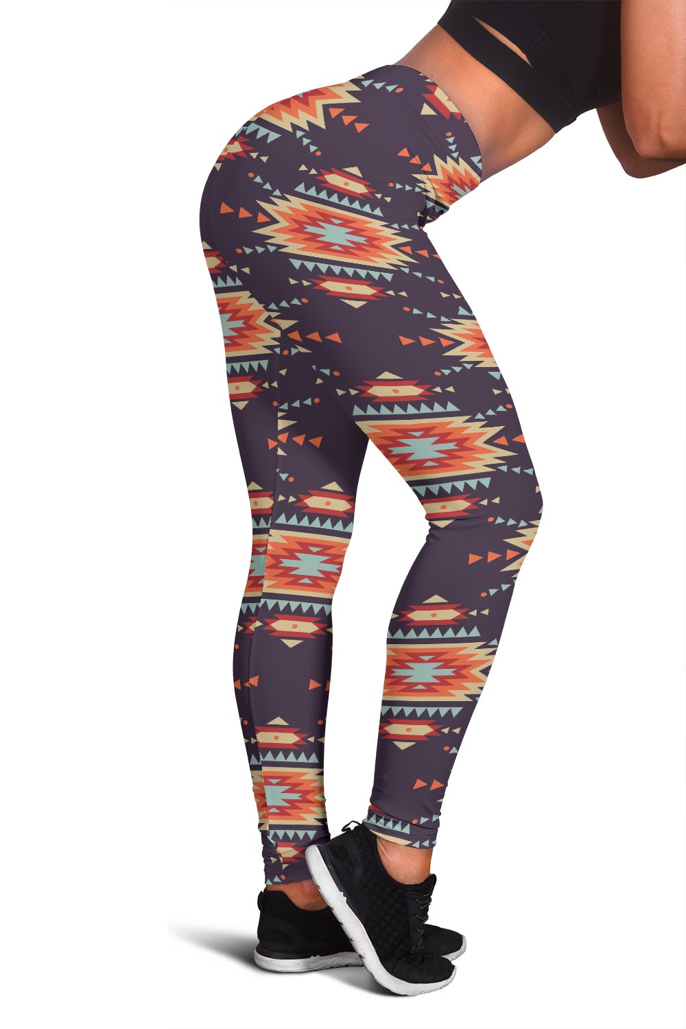 Tribal Indians Aztec Women Leggings