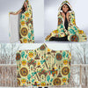 Tribal indians native american aztec Hooded Blanket-JORJUNE.COM