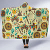 Tribal indians native american aztec Hooded Blanket-JORJUNE.COM