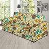 Tribal indians native american aztec Sofa Slipcover-JORJUNE.COM