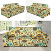 Tribal indians native american aztec Sofa Slipcover-JORJUNE.COM