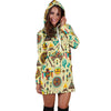 Tribal Indians Native American Aztec Women Hoodie Dress