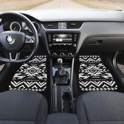 Tribal indians native aztec Car Floor Mats