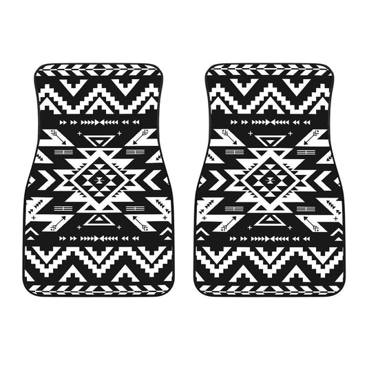 Tribal indians native aztec Car Floor Mats