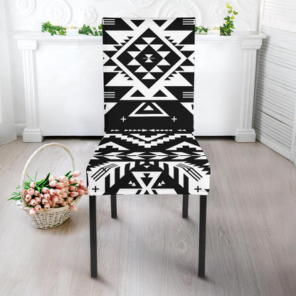 Tribal indians native aztec Dining Chair Slipcover-JORJUNE.COM