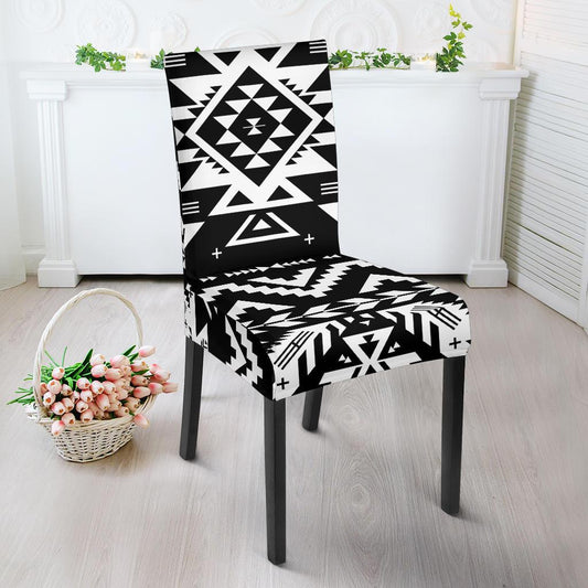 Tribal indians native aztec Dining Chair Slipcover-JORJUNE.COM
