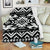 Tribal Indians Native Aztec Fleece Blanket