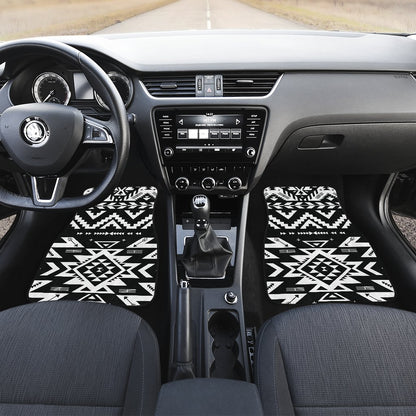 Tribal indians native aztec Front and Back Car Floor Mats