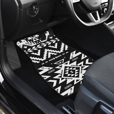 Tribal indians native aztec Front and Back Car Floor Mats