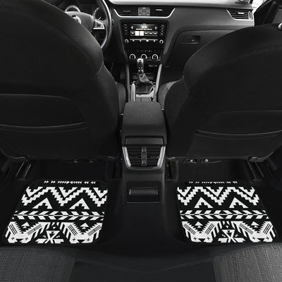 Tribal indians native aztec Front and Back Car Floor Mats