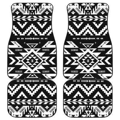 Tribal indians native aztec Front and Back Car Floor Mats