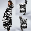 Tribal indians native aztec Hooded Blanket-JORJUNE.COM