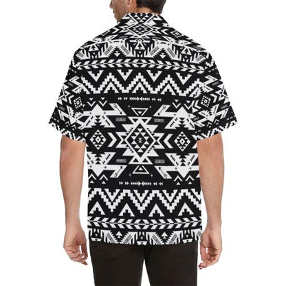 Tribal indians native aztec Men Hawaiian Shirt