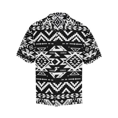 Tribal indians native aztec Men Hawaiian Shirt