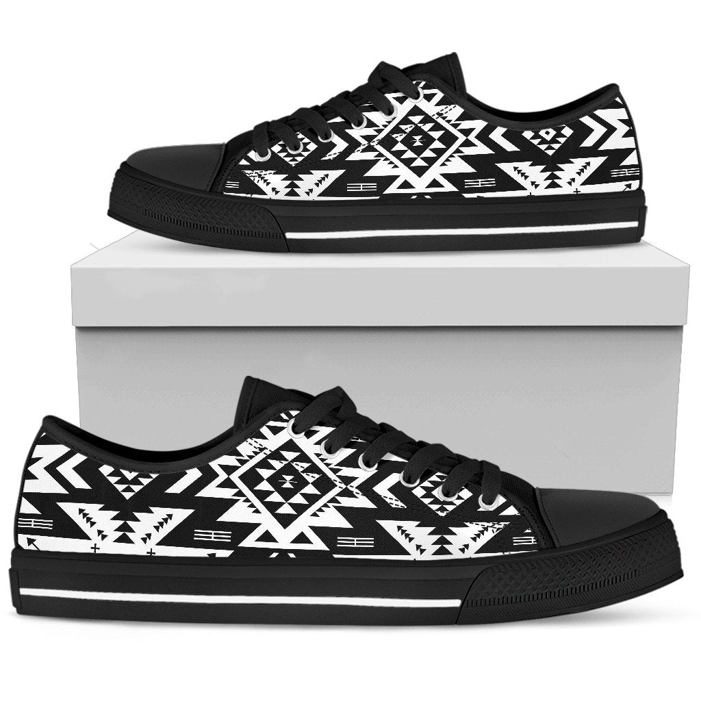 Tribal indians native aztec Men Low Top Shoes