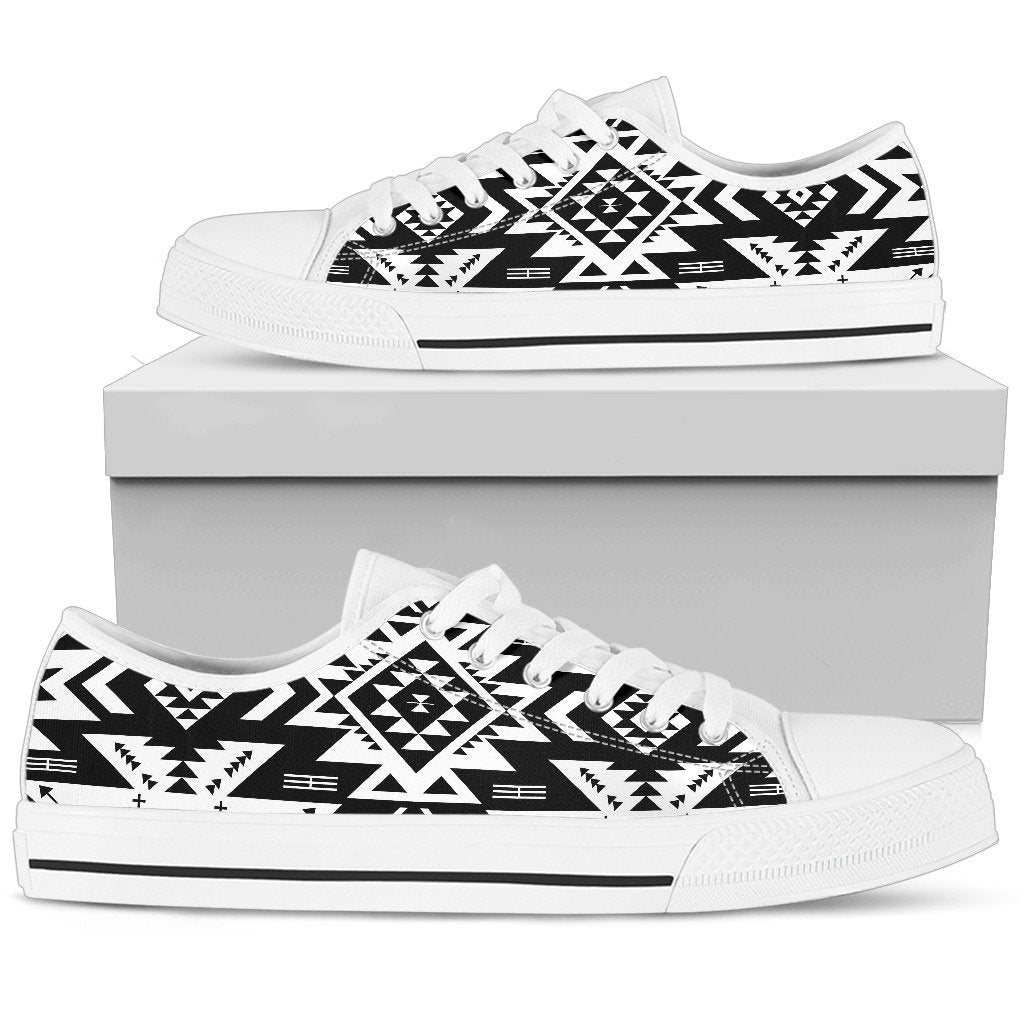 Tribal indians native aztec Men Low Top Shoes