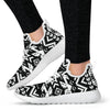 Tribal indians native aztec Mesh Knit Sneakers Shoes