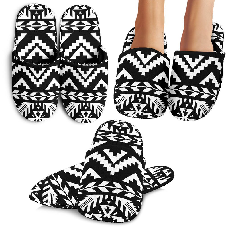 Tribal Indians Native Aztec Slippers