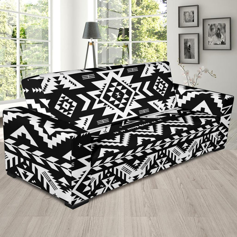 Tribal indians native aztec Sofa Slipcover-JORJUNE.COM