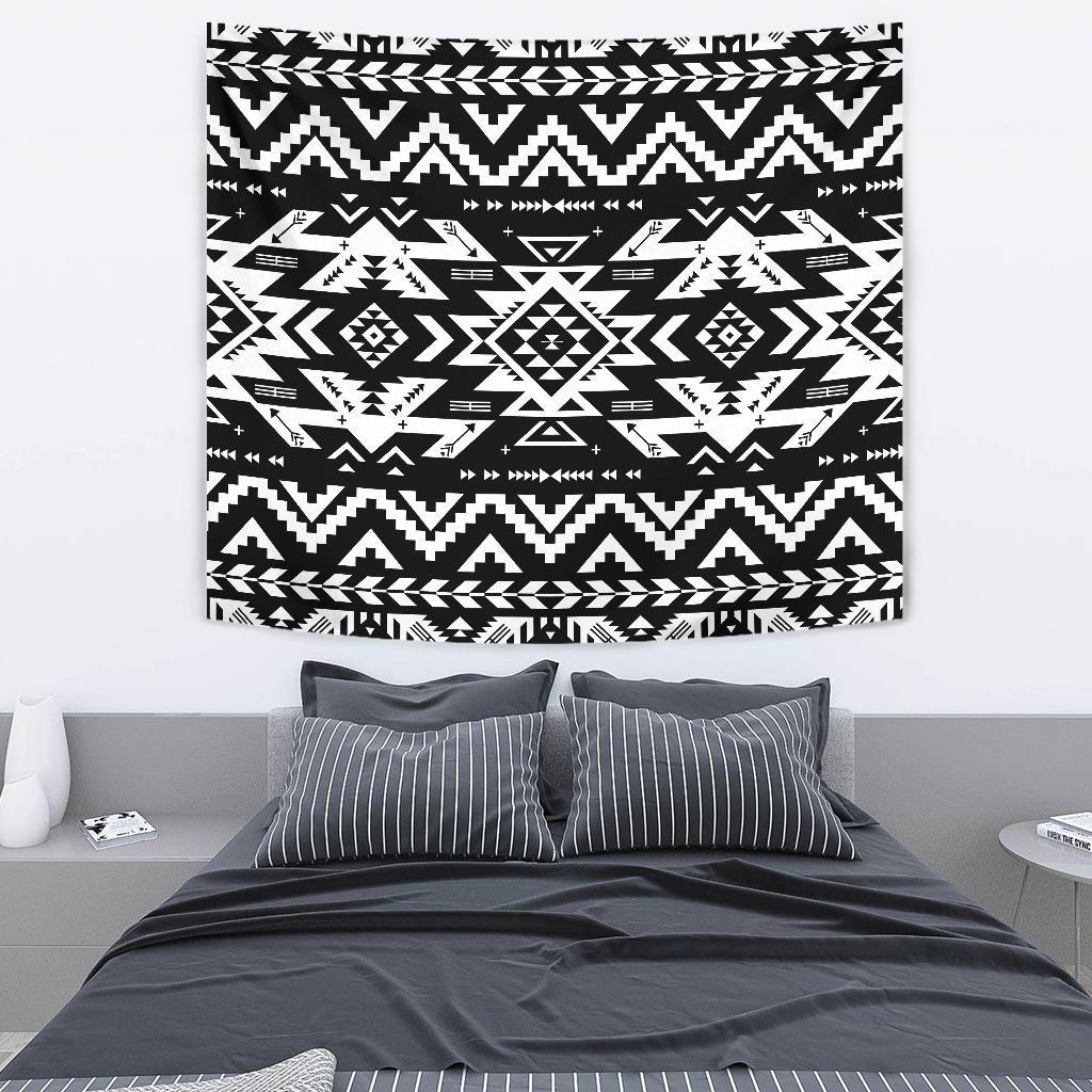 Tribal indians native aztec Tapestry