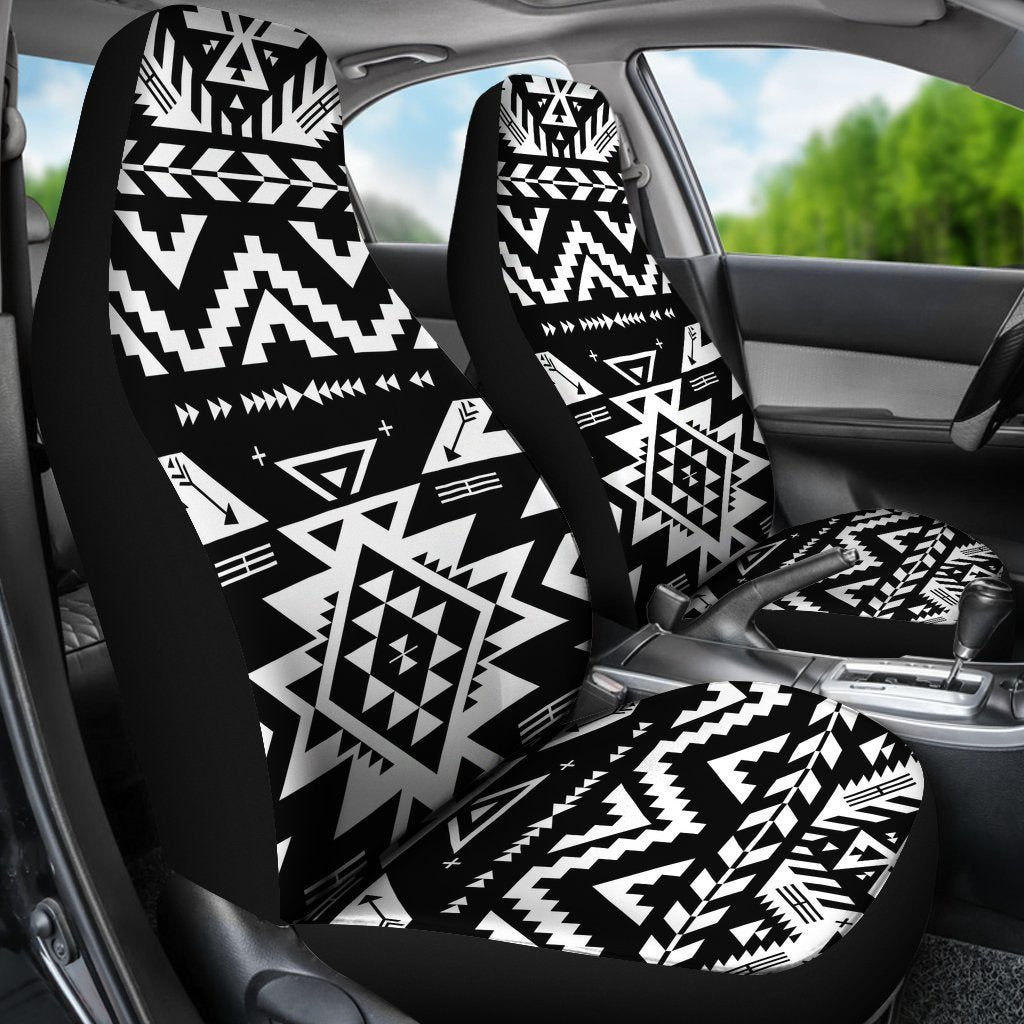 Tribal indians native aztec Universal Fit Car Seat Covers