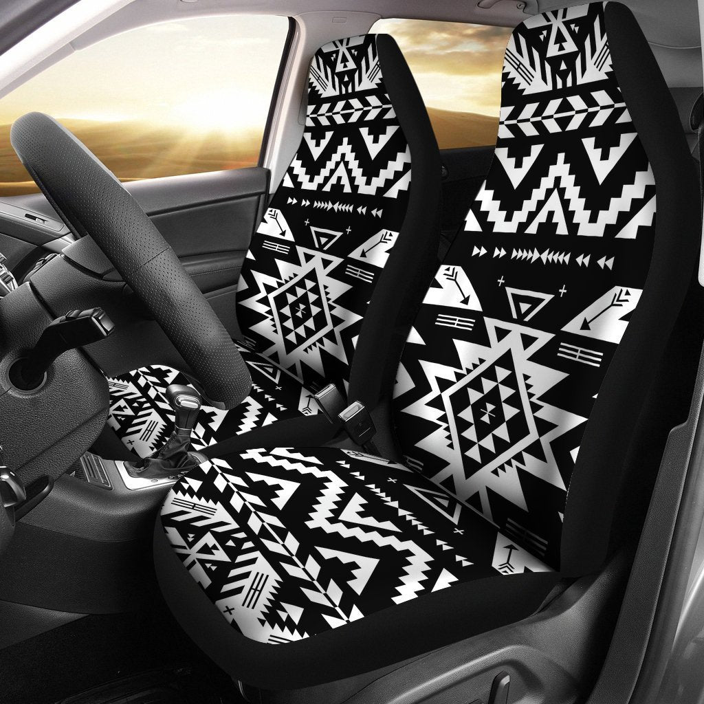 Tribal indians native aztec Universal Fit Car Seat Covers