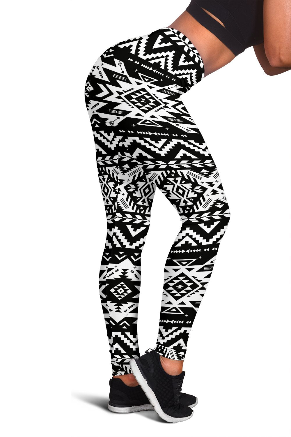 Tribal Indians Native Aztec Women Leggings