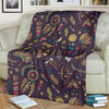 Tribal Native American Aztec Fleece Blanket