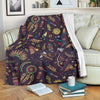 Tribal Native American Aztec Fleece Blanket