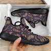 Tribal native american Aztec Mesh Knit Sneakers Shoes