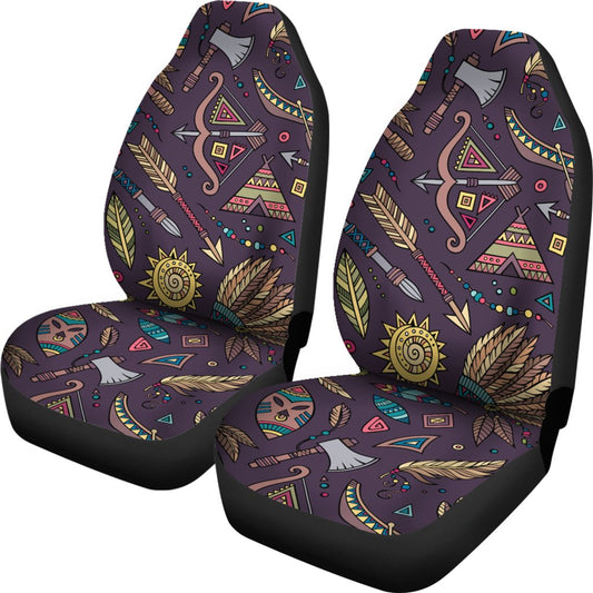 Tribal native american Aztec Universal Fit Car Seat Covers