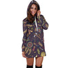 Tribal Native American Aztec Women Hoodie Dress