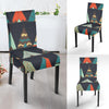 Tribal native american tent Aztec Dining Chair Slipcover-JORJUNE.COM