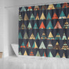 Tribal Native American Tent Aztec Shower Curtain