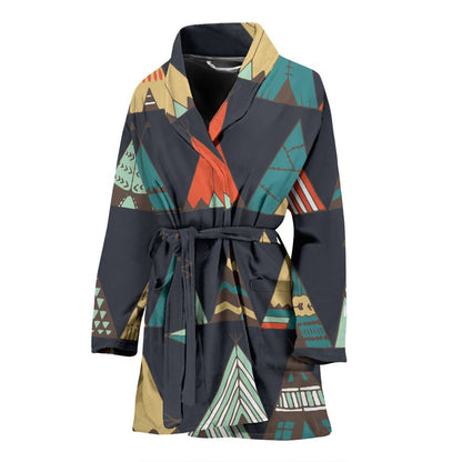 Tribal native american tent Aztec Women Bath Robe