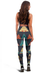 Tribal Native American Tent Aztec Women Leggings