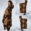 Tribal Sea Turtle Pattern Print Design T09 Hooded Blanket-JORJUNE.COM