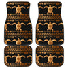 Tribal Sea turtle Polynesian Hawaiian Front and Back Car Floor Mats