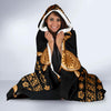 Tribal Sea turtle Polynesian Hawaiian Hooded Blanket-JORJUNE.COM