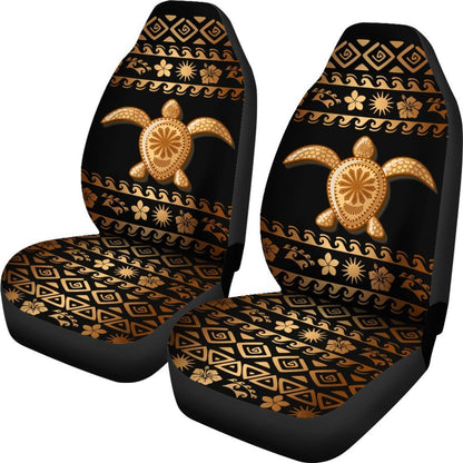 Tribal Sea turtle Polynesian Hawaiian Universal Fit Car Seat Covers